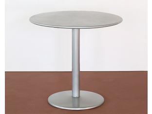 Aluminum Pedestal Cafe Table