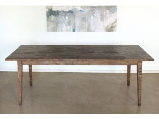 Weathered Hickory Dining Table