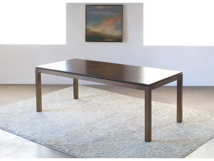 Mitchell Gold Parsons Dining Table in Vintage Brass with Sienna Finish