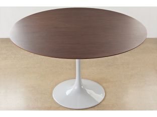 Saarinen Style Dining Table with Walnut Top
