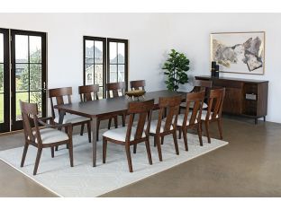 Pfeiffer Point Dining Table With Iron Legs