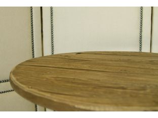 Clarie Side Table in Bleached Pine