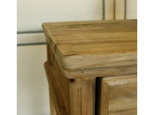 French Farmhouse Side Table in Bleached Pine