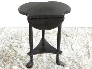 Mahogany Footed Side Table