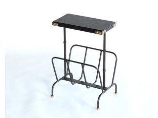 Bosco Side Table With Magazine Rack