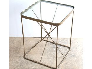 Hourglass End Table