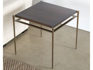 Camden Square End Table with Maple Top