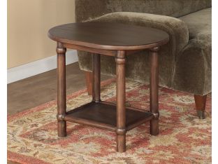 Antique European Country Style End Table