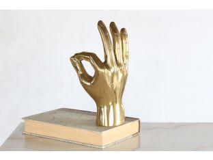 Brass OK Figure - Cleared Décor