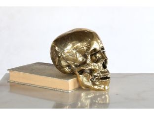 Brass Skull - Cleared Décor
