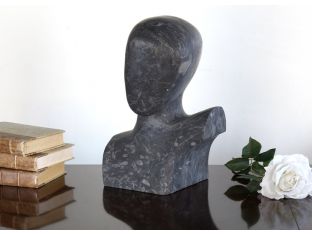 Black Marble Bust - Cleared Décor