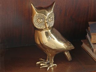 Brass Owl 1 - Cleared Décor