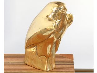 Brass Falcon Statue - Cleared Décor