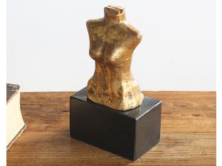Gold Abstract Bust -- Cleared Décor 