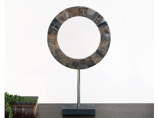 Medium Ring Sculpture - Cleared Décor