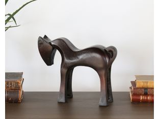 Large Abstract Horse Sculpture - Cleared Décor