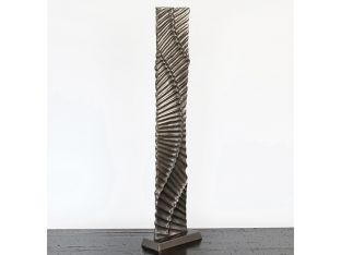 Abstract Metal Floor Sculpture - Cleared Décor
