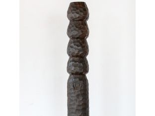 73" H Primitive Totem Sculpture - Cleared Décor