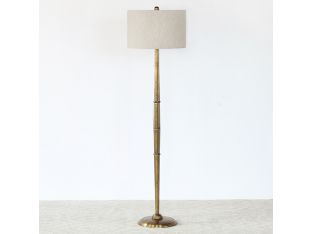 Eclipse Brass Floor Lamp