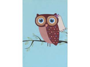 Owls Series I (Set of 2) 24W x 36H