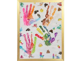 Happy Hands 13W x 17H - Cleared Art