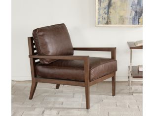 Laurent Wood Frame Lounge Chair