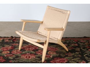 Modern Beech Wood Lounge Chair