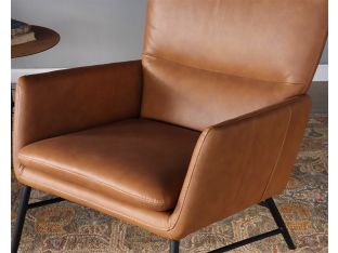 Whiskey Leather Lounge Chair