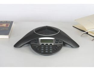 Black Office Conference Phone