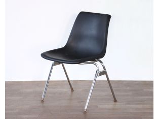 Plastic & Chrome Side Chair
