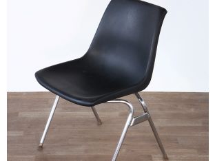 Plastic & Chrome Side Chair