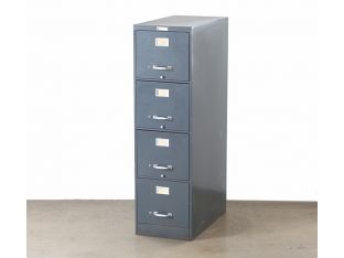 4 Drawer Gray Office File Cabinet