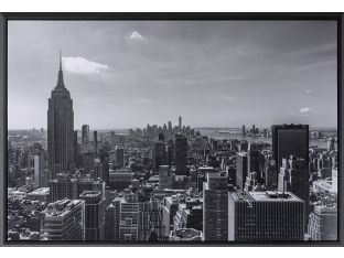 NY Skyline from Times Square 70W X 47H