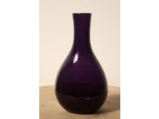 Purple Blenko Glass Vase