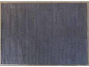 8' X 10' Geometric Grey Flat Weave Rug