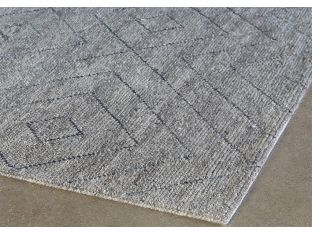 Diamond Pattern 8' X 10' - Grey Rug