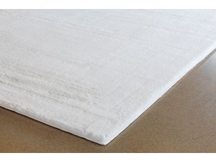 6'7" X 9'6" Luxe Velour Rug In White