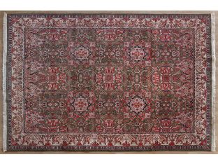 Multi Colored Hand Woven Rug 8'6" X 11'5"