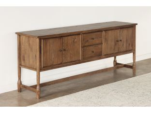 Weathered Oak Country Wide Sideboard