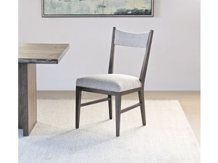 Birch Dining Chair with Natural Upholstery