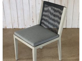 Weathered Grey Teak Outdoor Side Chair