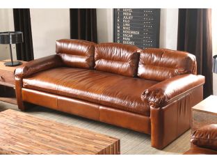 Silverado Sofa in Caramel Leather