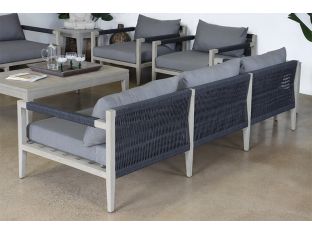 Charcoal & Grey Outdoor Sofa