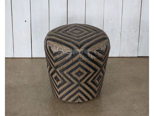 Natural Woven Outdoor Stool