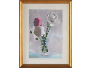 Bouquet With Pink 1  27.25W X 35.25H