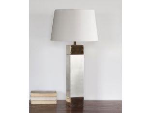 Vintage Silver Table Lamp