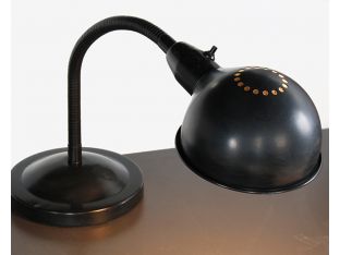 Black Gooseneck Steel Lamp