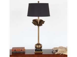 Black And Brass Table Lamp