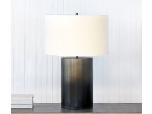 Ombre Antique Pewter Table Lamp