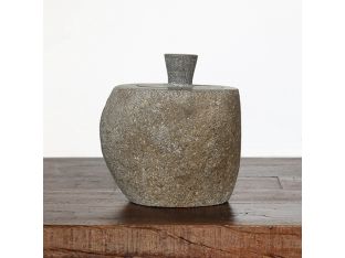 Riverstone Lidded Jar